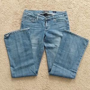 Seven light wash fit n flare jeans